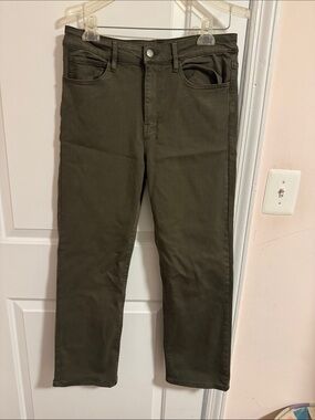 Well Worn Slim Jeans in Olive